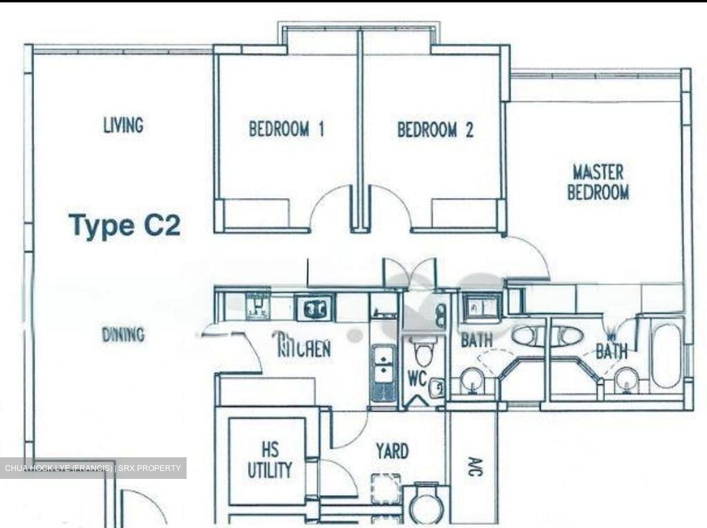 The Waterina (D14), Apartment #522590461